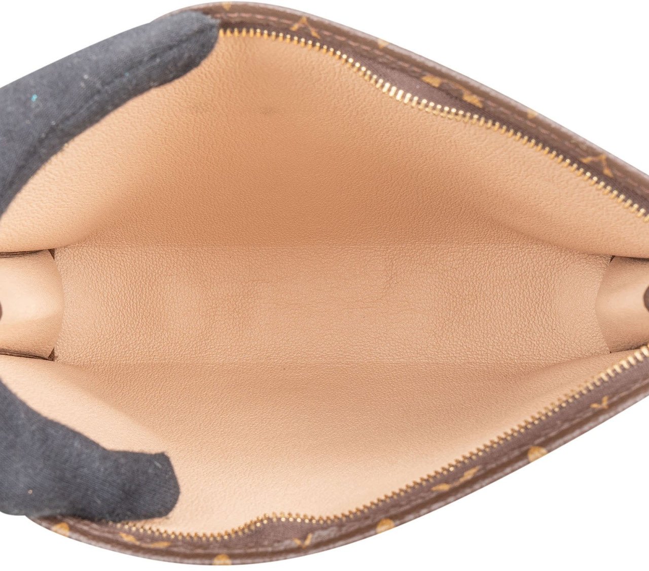 Louis Vuitton Monogram Canvas Poche Toilette 26 Clutch Bruin