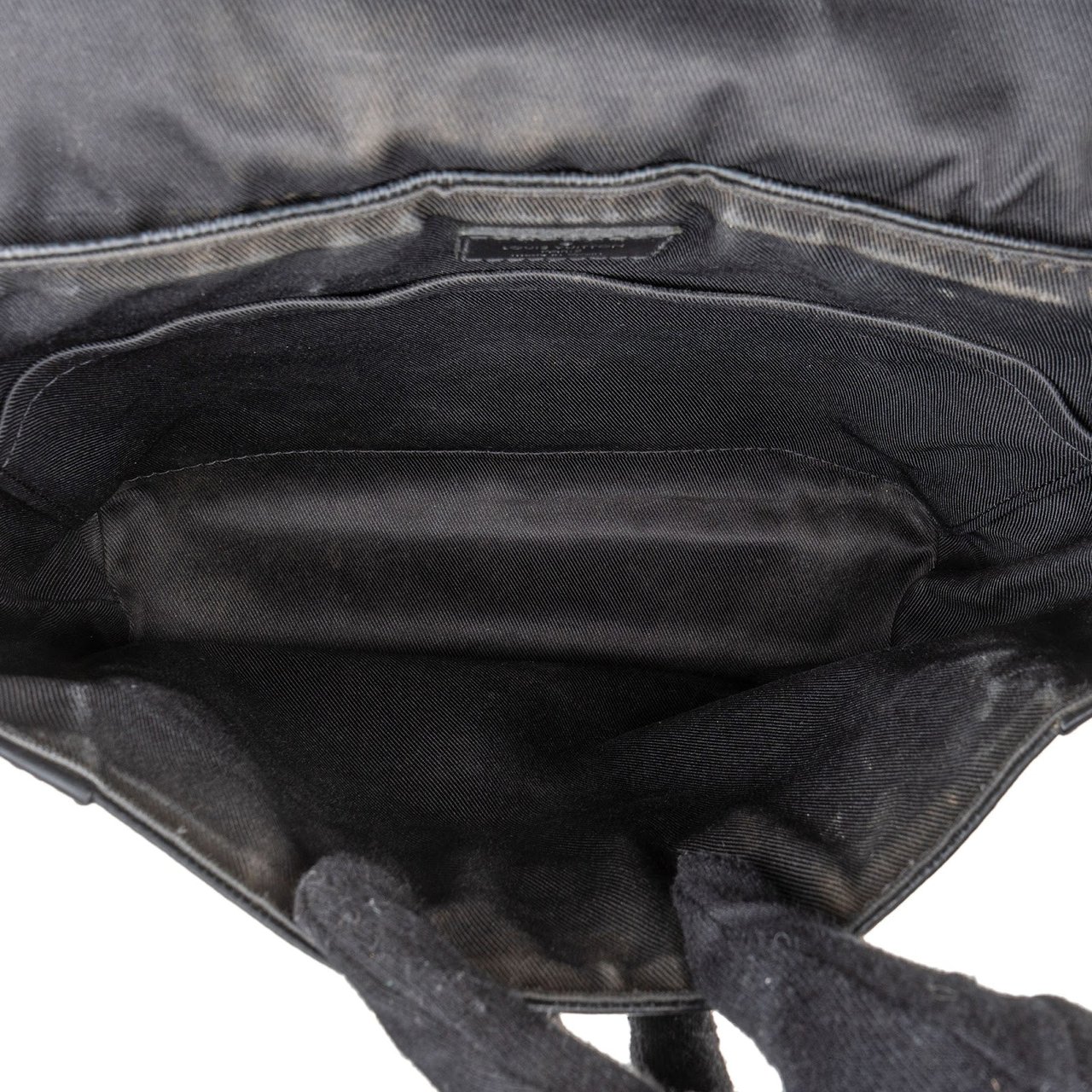 Louis Vuitton Louis Vuitton Monogram Damier Graphite Canvas District PM Crossbody Bag Zwart