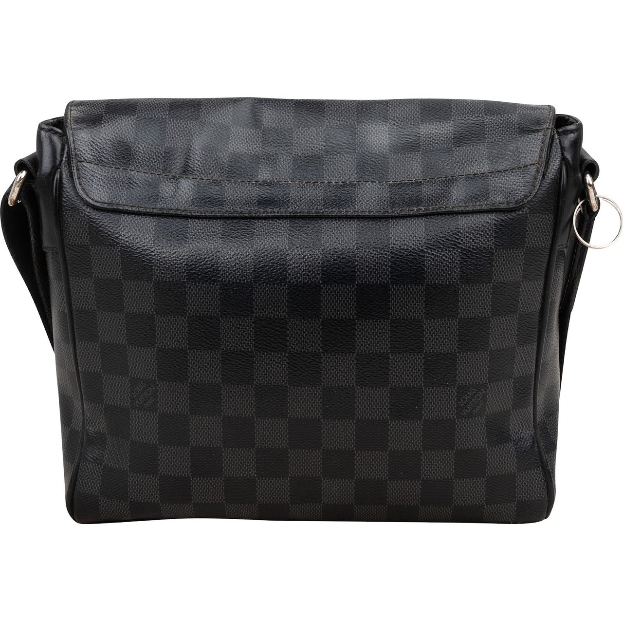 Louis Vuitton Louis Vuitton Monogram Damier Graphite Canvas District PM Crossbody Bag Zwart