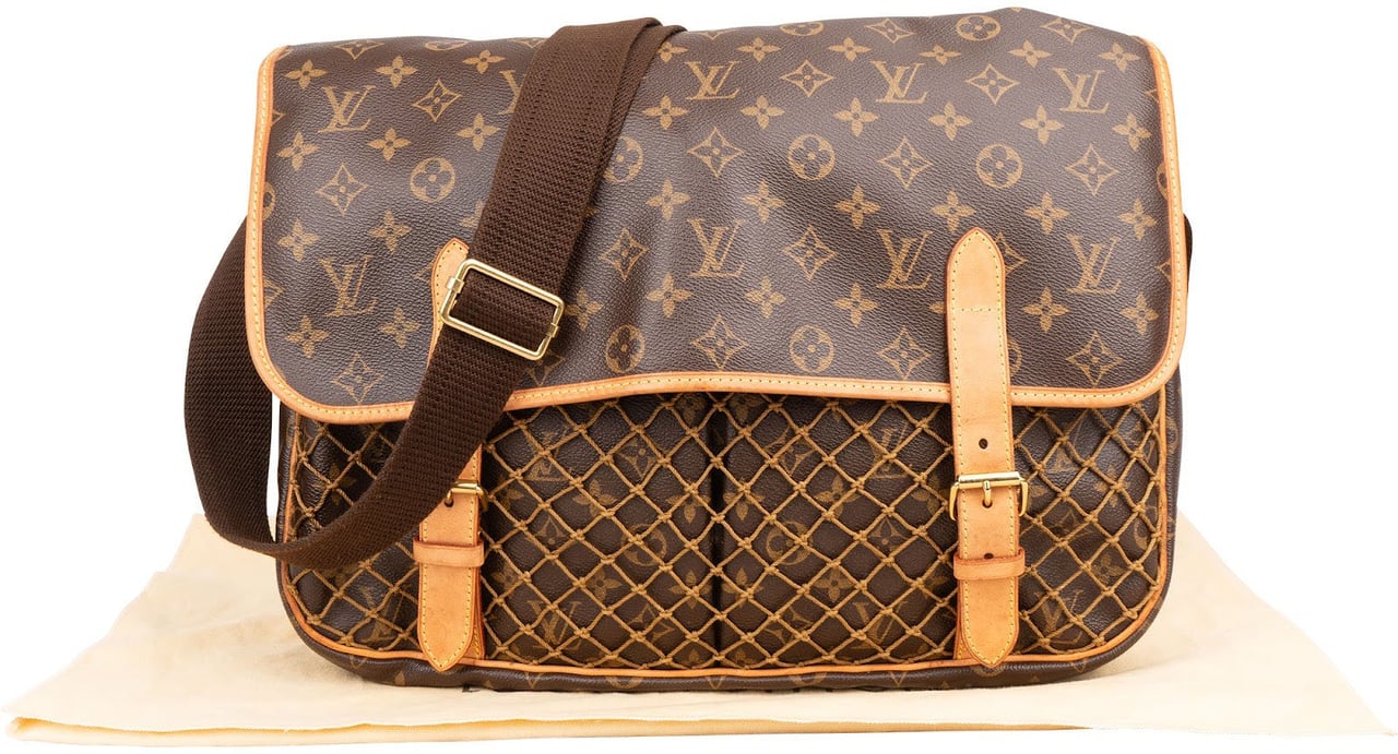 Louis Vuitton Louis Vuitton Monogram Canvas Congo Messenger Crossbody Bag Bruin