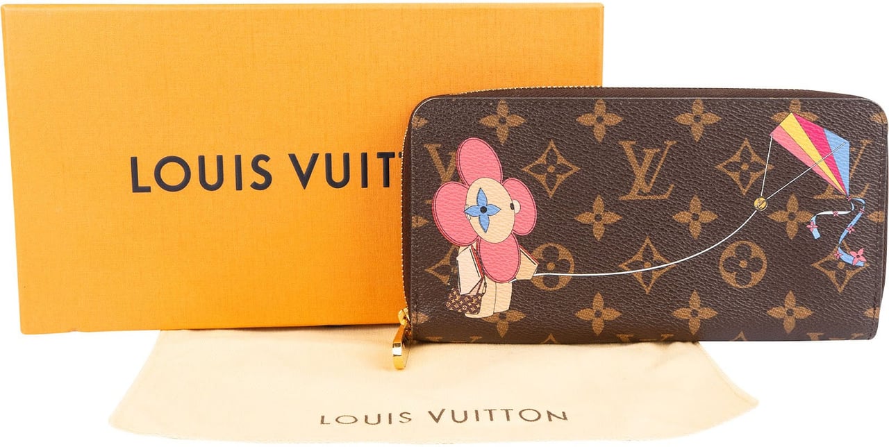 Louis Vuitton Louis Vuitton Limited Monogram Canvas Vivienne Day Zippy Wallet Bruin