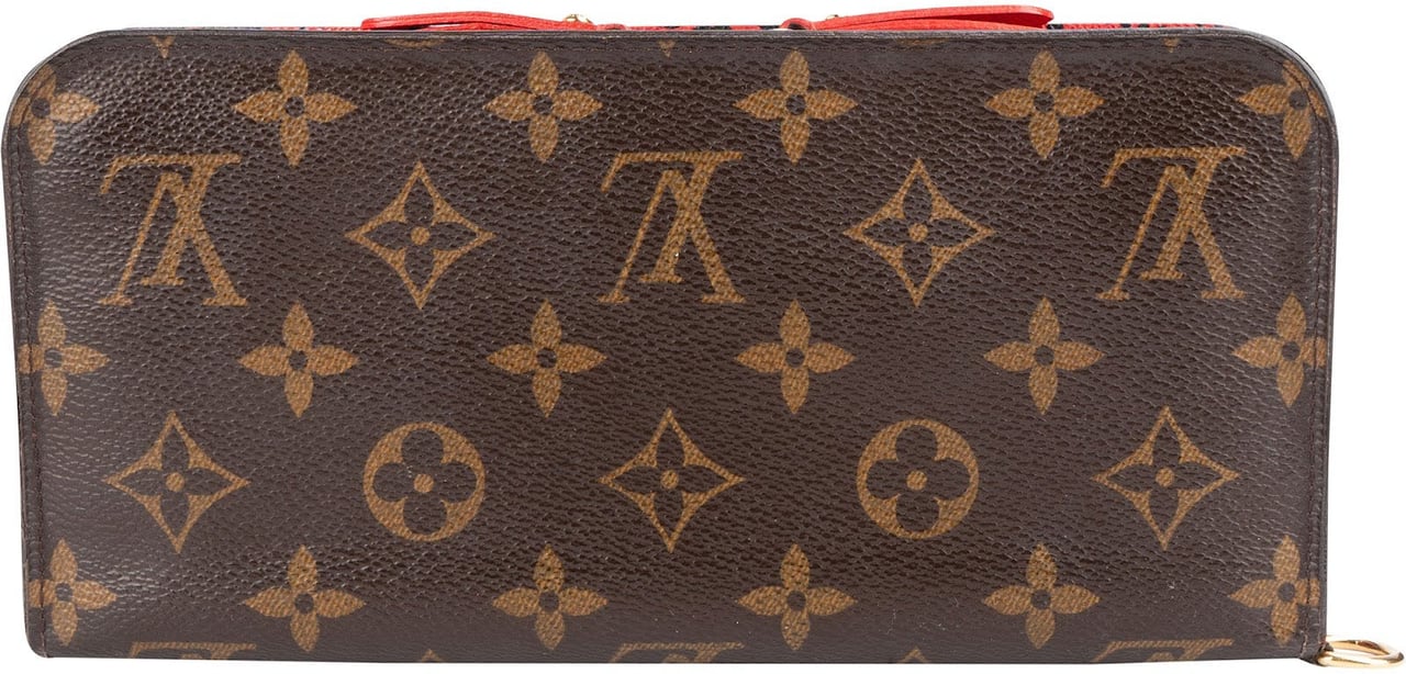 Louis Vuitton Limited Monogram Canvas Kusama Waves Isolite Zippy Wallet Bruin