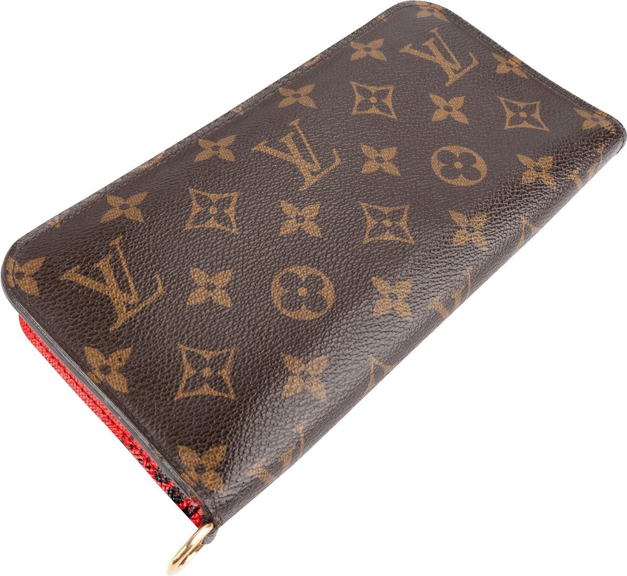 Louis Vuitton Limited Monogram Canvas Kusama Waves Isolite Zippy Wallet Bruin