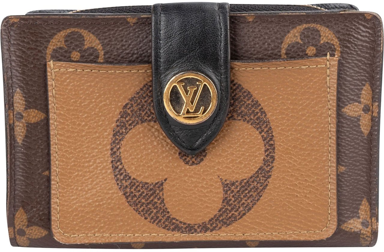 Louis Vuitton Louis Vuitton Monogram Giant Reverse Juliette Wallet Bruin