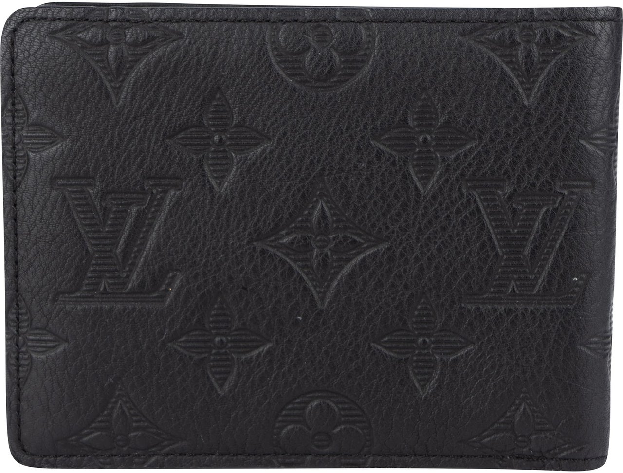 Louis Vuitton Louis Vuitton Monogram Shadow Multiple Wallet Zwart