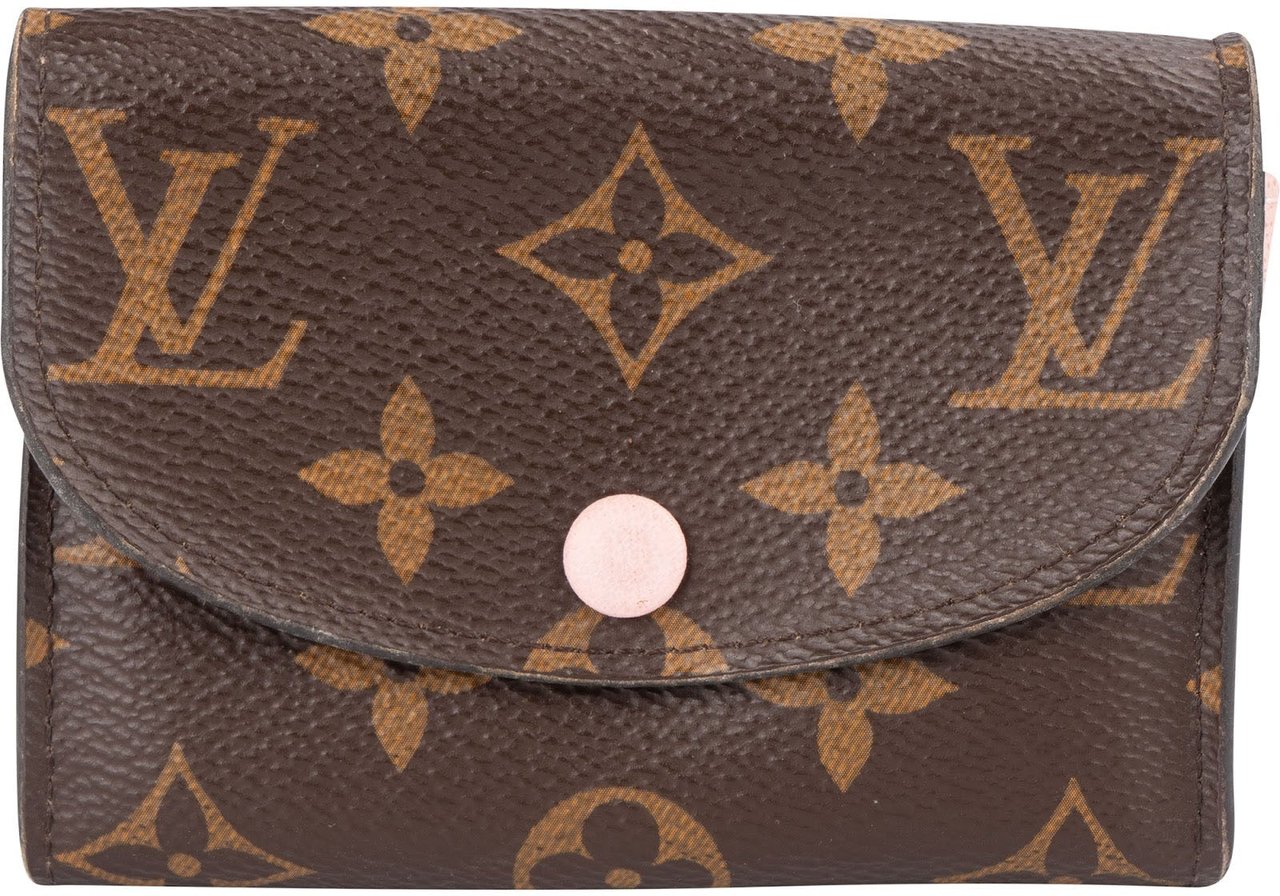 Louis Vuitton Monogram Canvas Rosalie Coin Purse Wallet Bruin