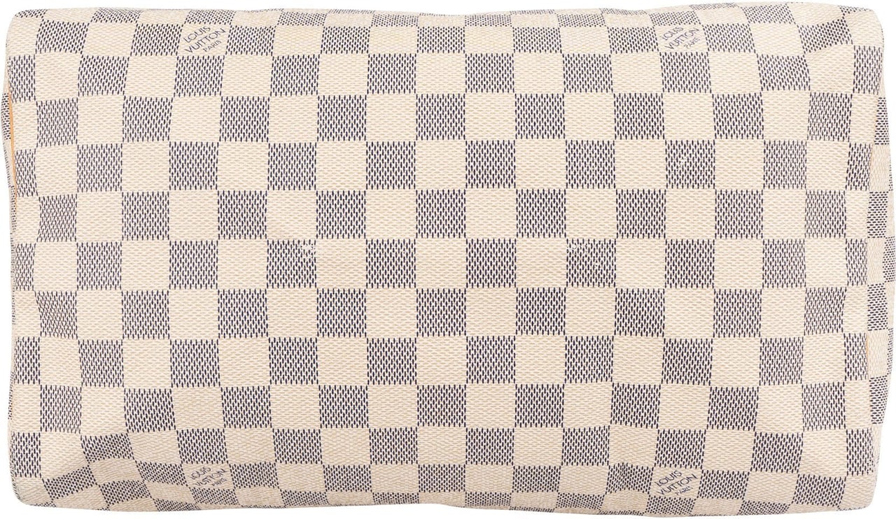 Louis Vuitton Louis Vuitton Monogram Damier Azur Speedy 30 Handbag Divers