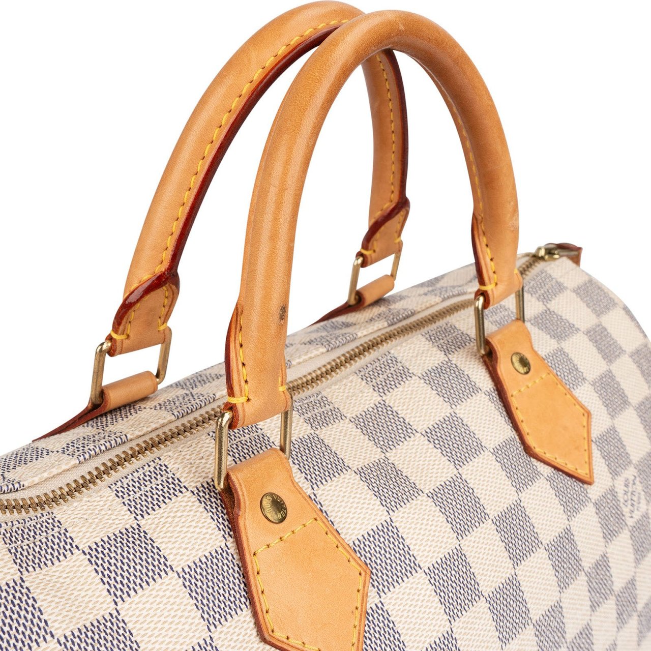 Louis Vuitton Louis Vuitton Monogram Damier Azur Speedy 30 Handbag Divers