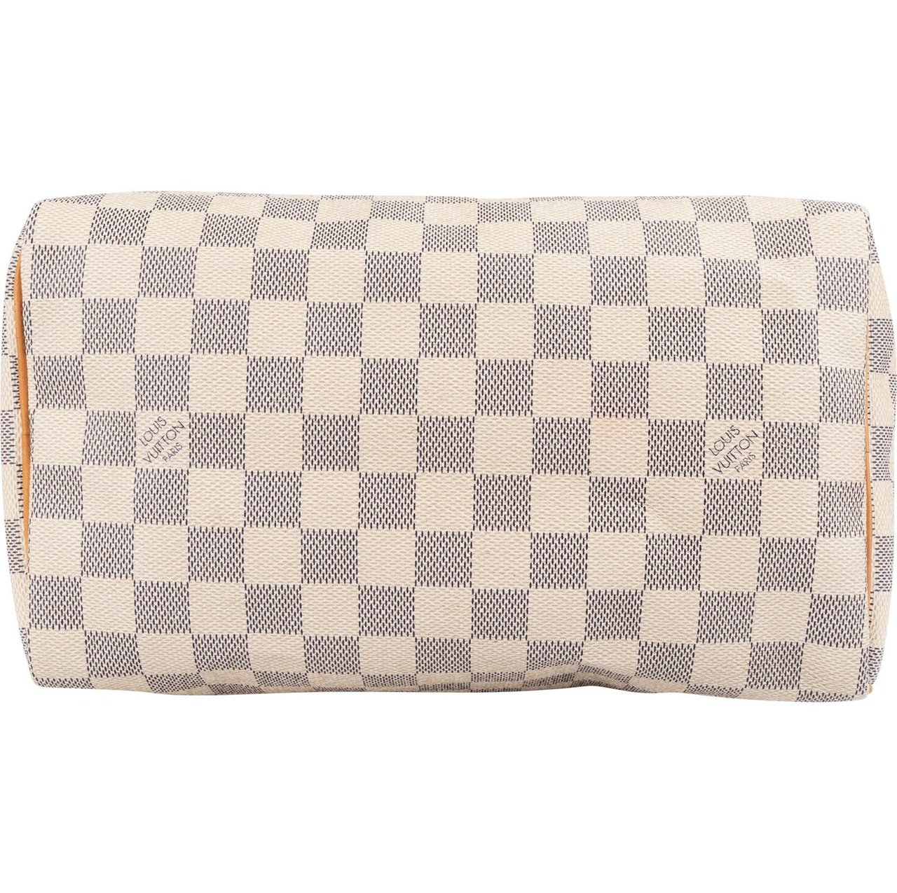 Louis Vuitton Louis Vuitton Monogram Damier Azur Canvas Speedy 25 Handbag Wit