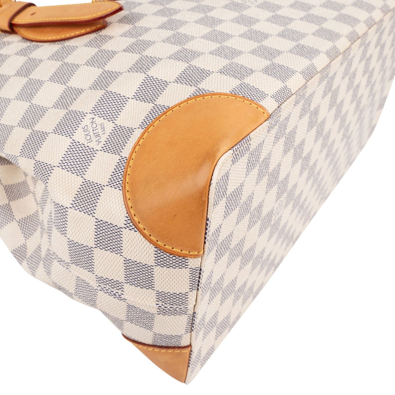 Louis Vuitton Louis Vuitton Monogram Damier Azur Hampstead GM Shoulder Bag Wit