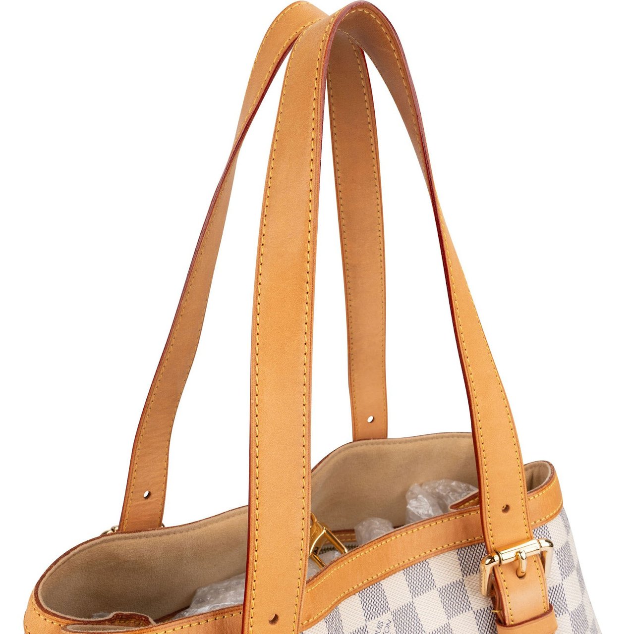 Louis Vuitton Louis Vuitton Monogram Damier Azur Hampstead GM Shoulder Bag Wit