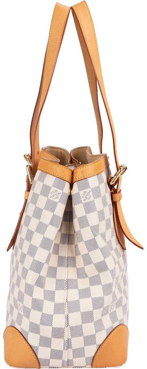 Louis Vuitton Louis Vuitton Monogram Damier Azur Hampstead GM Shoulder Bag Wit