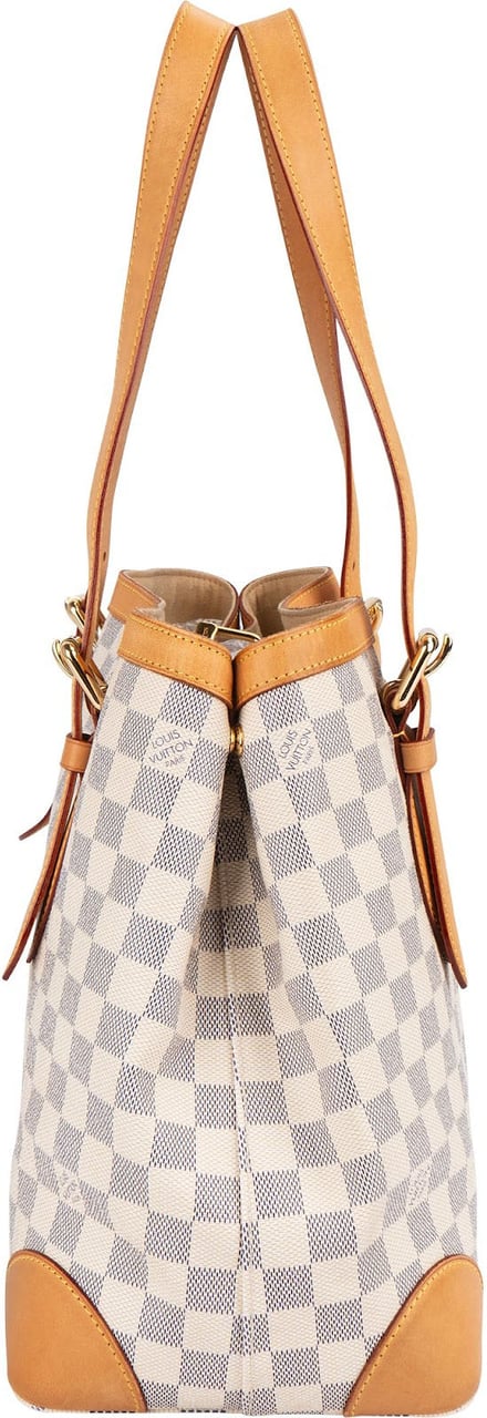 Louis Vuitton Louis Vuitton Monogram Damier Azur Hampstead GM Shoulder Bag Wit