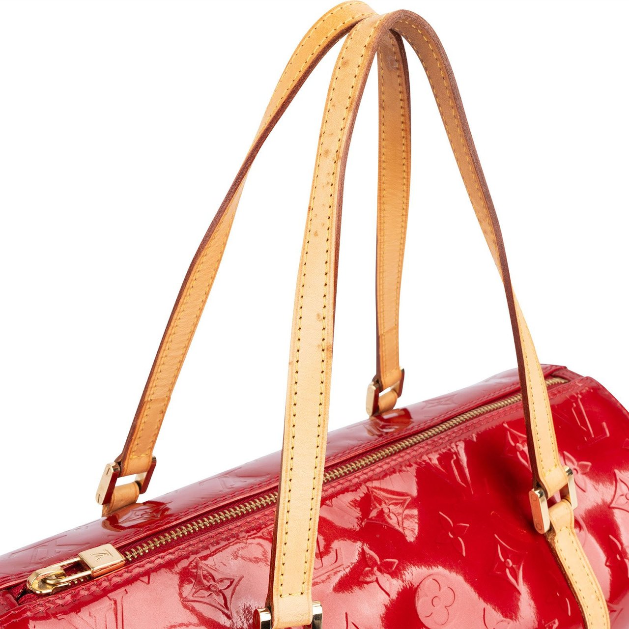 Louis Vuitton Louis Vuitton Monogram Vernis Bedford Handbag Rood