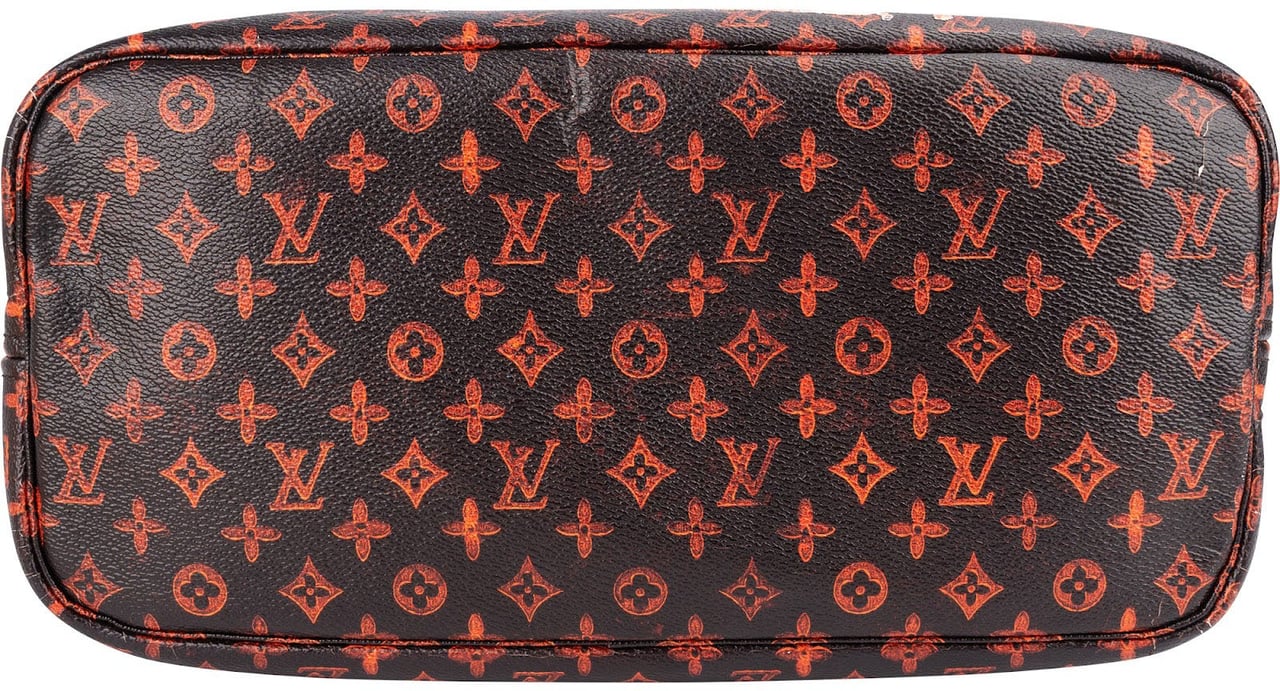 Louis Vuitton Louis Vuitton Limited Monogram Catogram Neverfull MM Shoulder Bag Bruin
