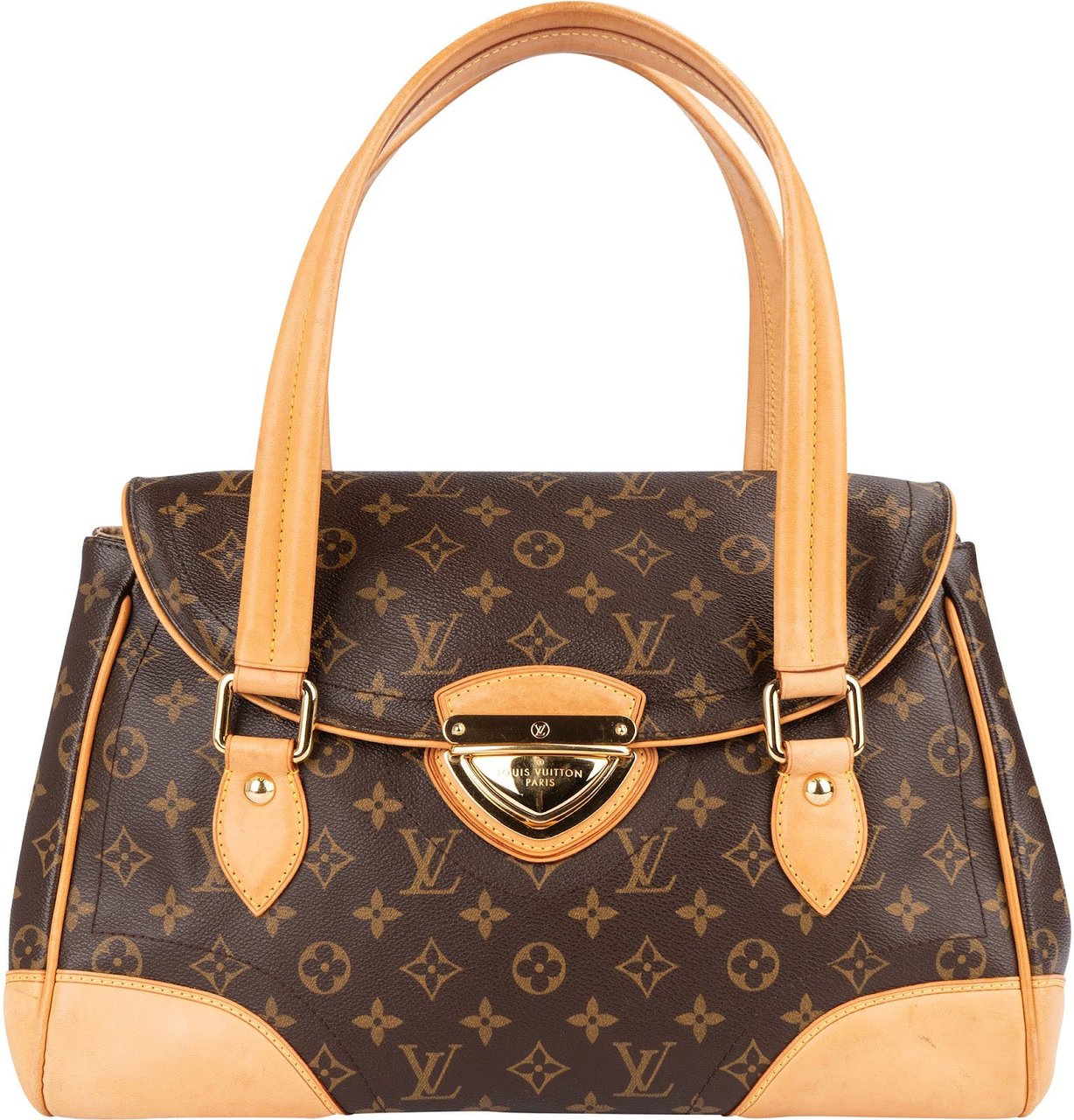 Louis Vuitton Louis Vuitton Monogram Canvas Beverly GM Handbag Bruin