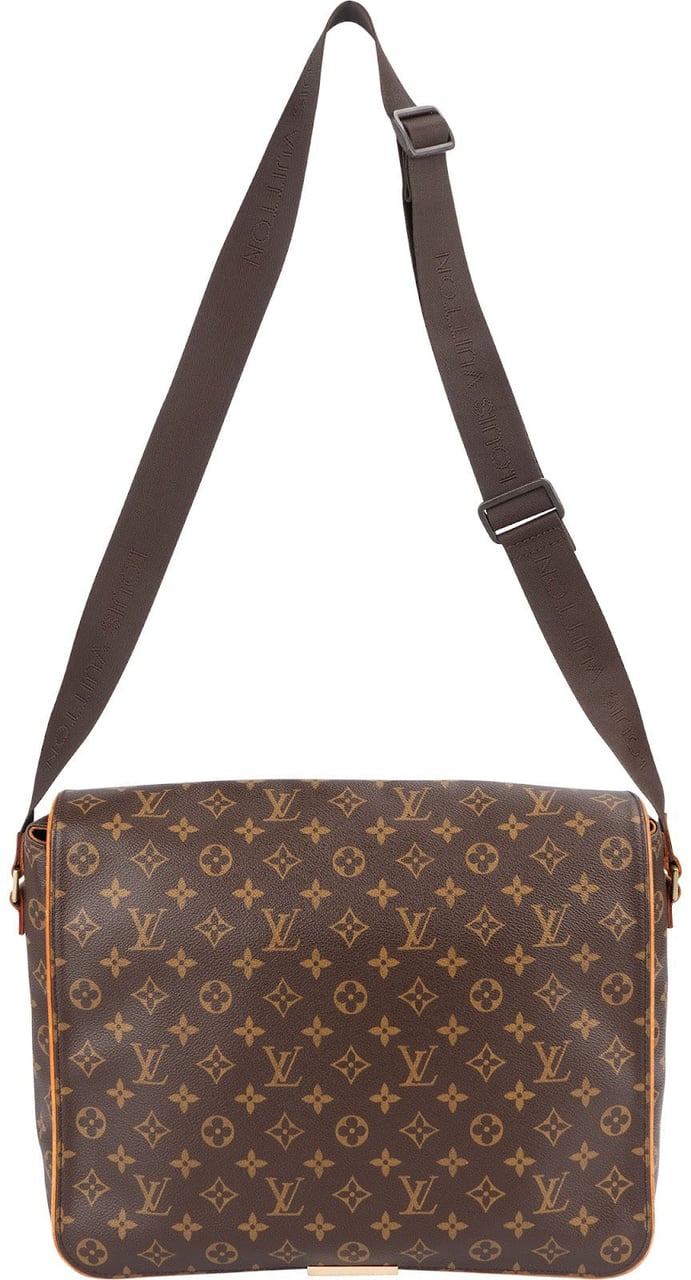 Louis Vuitton Louis Vuitton Monogram Canvas Abbesses Messenger Crossbody Bag Bruin