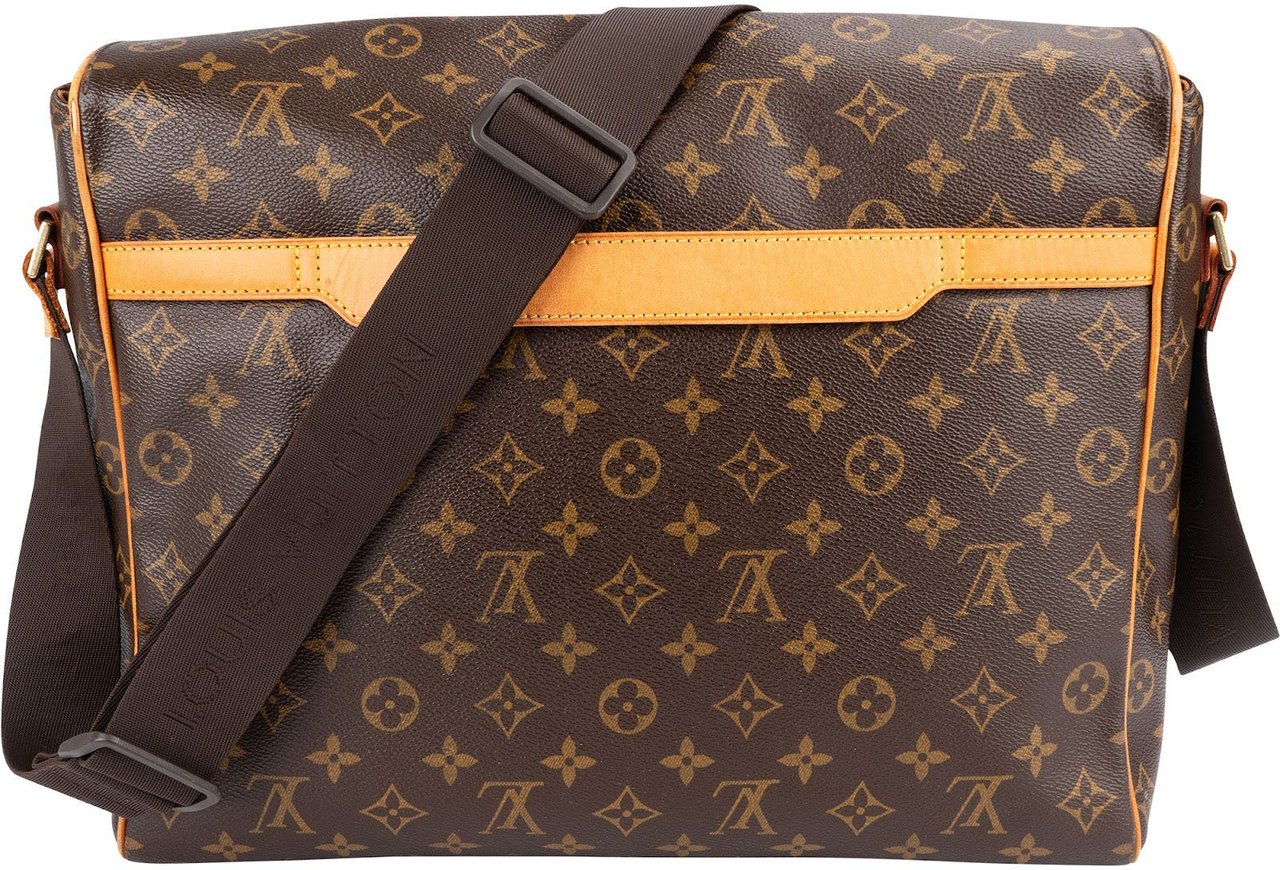 Louis Vuitton Louis Vuitton Monogram Canvas Abbesses Messenger Crossbody Bag Bruin
