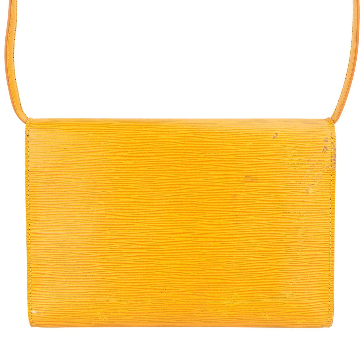 Louis Vuitton Louis Vuitton Yellow Epi Leather Sac D'epaule Crossbody Bag Geel