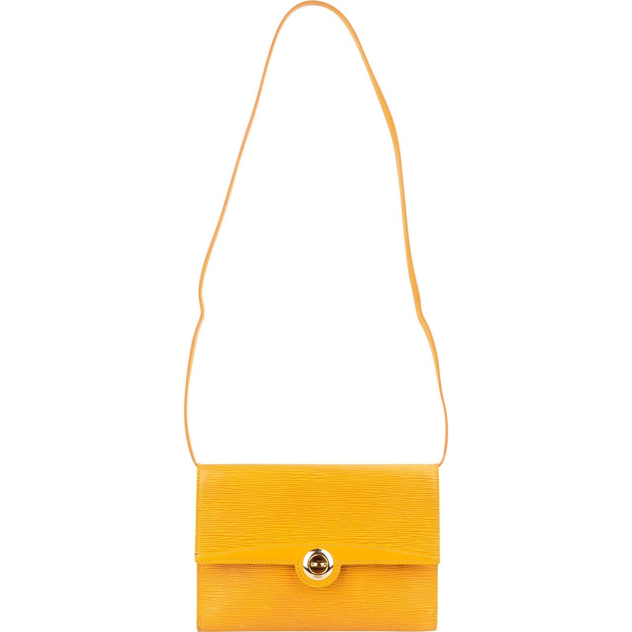Louis Vuitton Louis Vuitton Yellow Epi Leather Sac D'epaule Crossbody Bag Geel