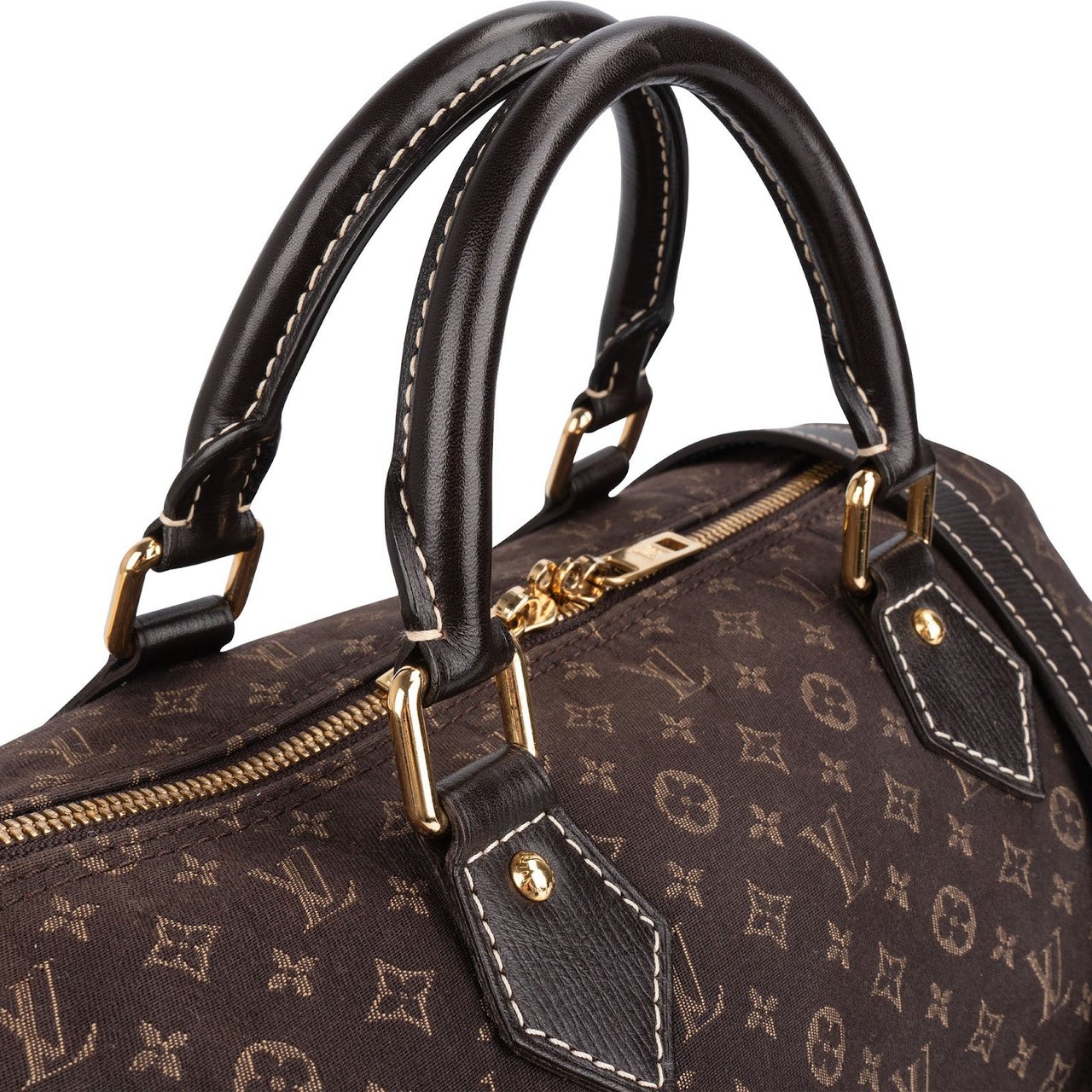 Louis Vuitton Louis Vuitton Monogram Mini Lin Idylle Speedy 30 Bandoulière Handbag Bruin