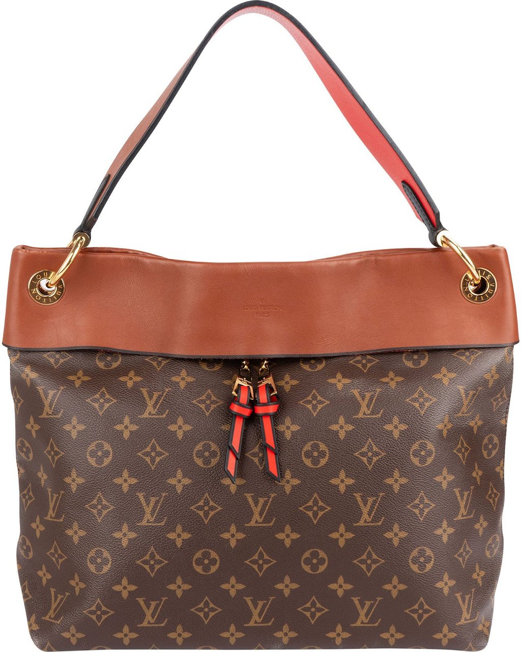 Louis Vuitton Louis Vuitton Monogram Canvas Tuileries Hobo Shoulder Bag Bruin