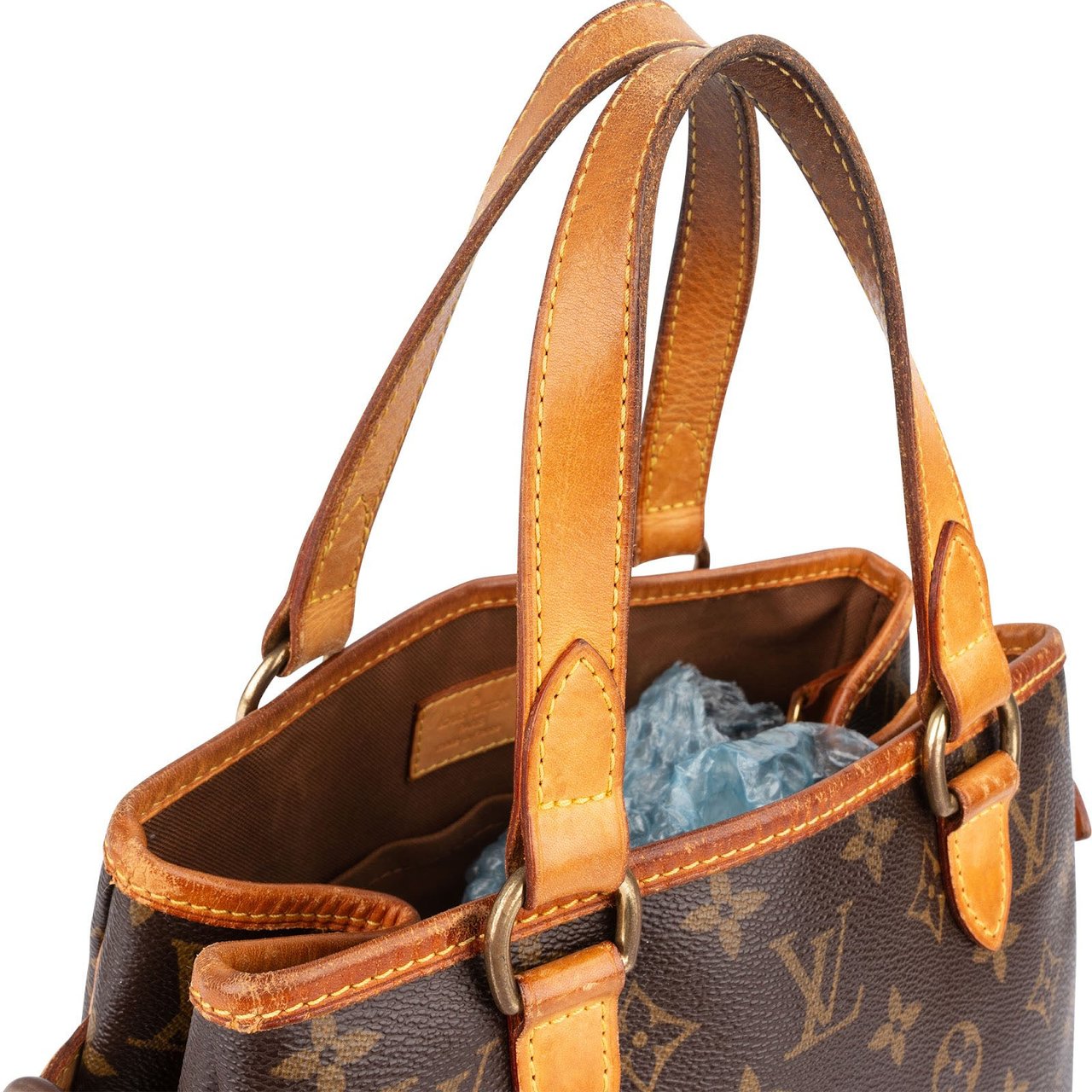 Louis Vuitton Louis Vuitton Monogram Canvas Batignolles Vertical Handbag Bruin