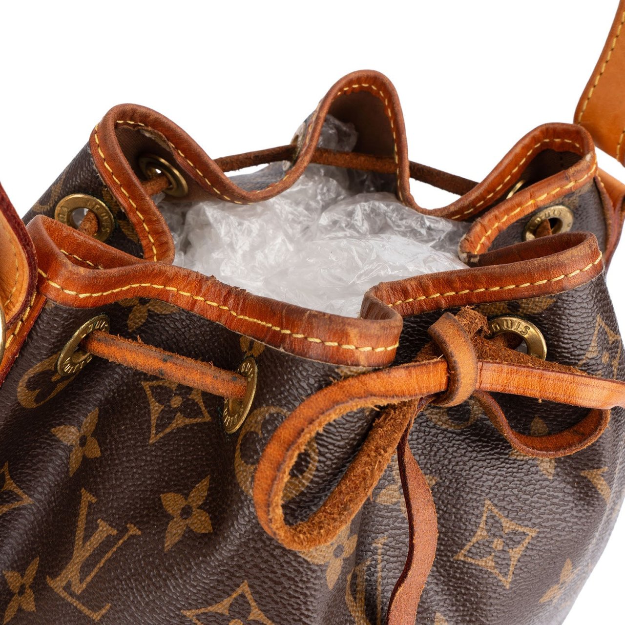 Louis Vuitton Louis Vuitton Monogram Canvas Sac Noé BB Crossbody Bag Bruin