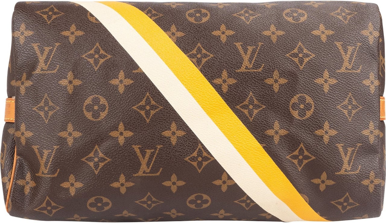 Louis Vuitton Louis Vuitton Monogram Canvas ID Speedy 30 Bandoulière Handbag Bruin