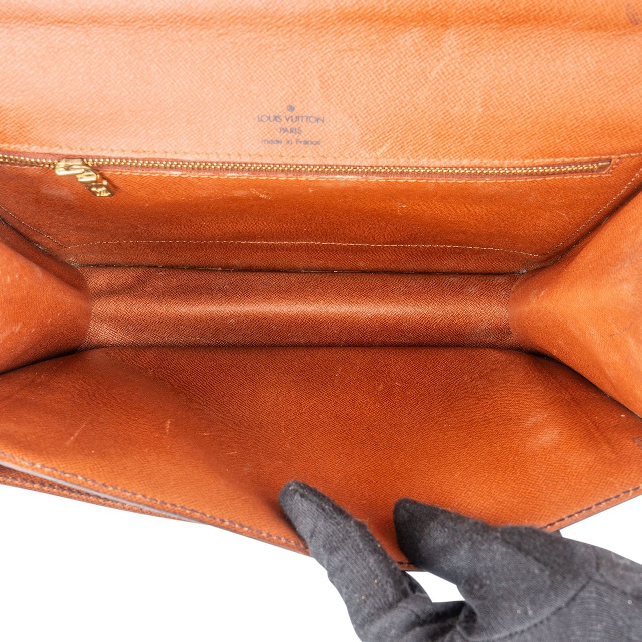 Louis Vuitton Louis Vuitton Monogram Canvas Monceau Handbag Bruin