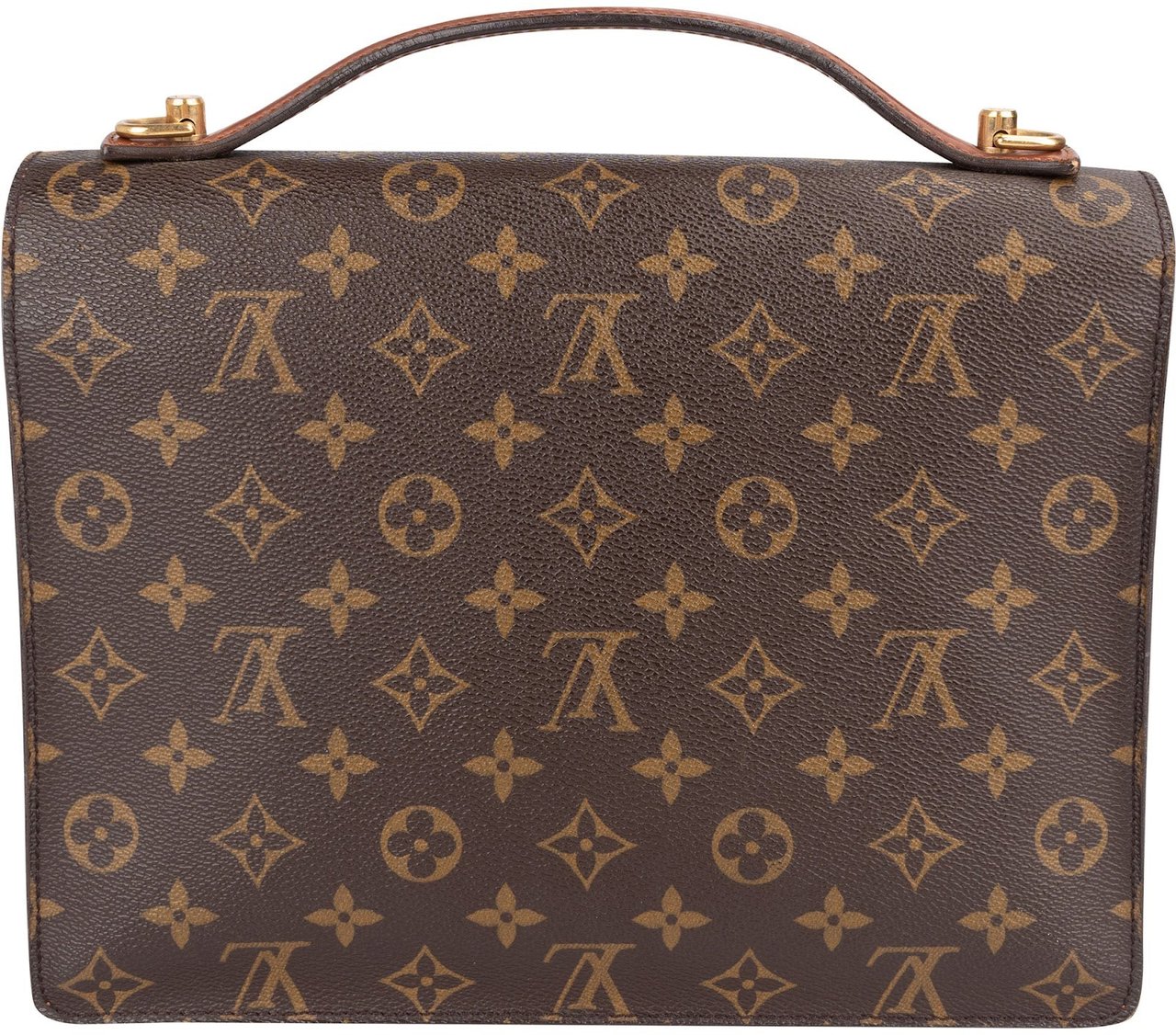 Louis Vuitton Louis Vuitton Monogram Canvas Monceau Handbag Bruin