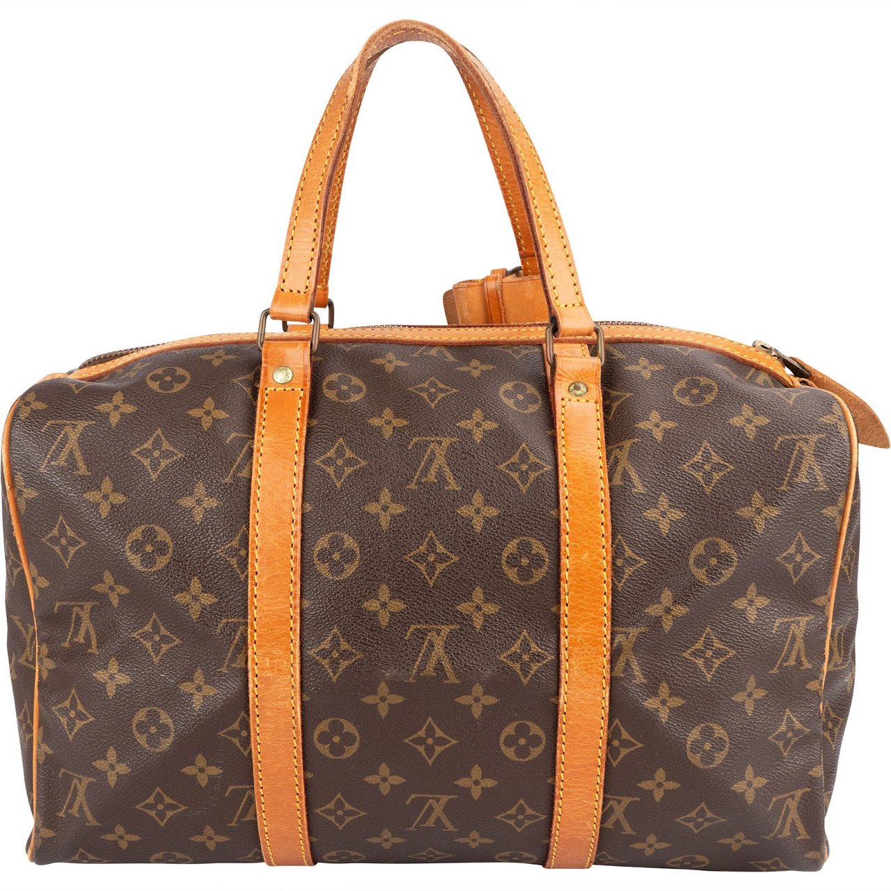 Louis Vuitton Louis Vuitton Monogram Canvas Sac Souple 35 Handbag Bruin