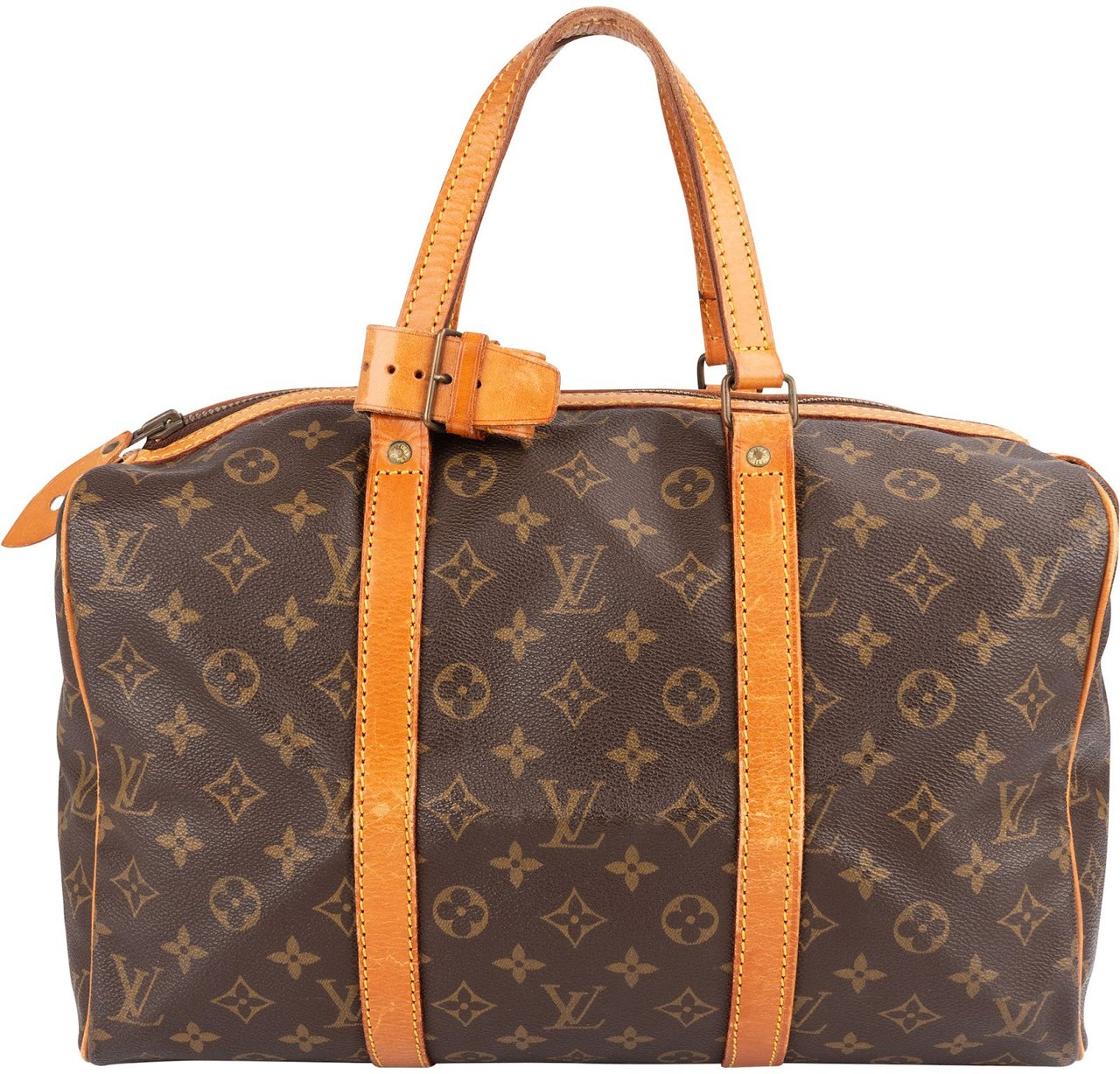 Louis Vuitton Louis Vuitton Monogram Canvas Sac Souple 35 Handbag Bruin