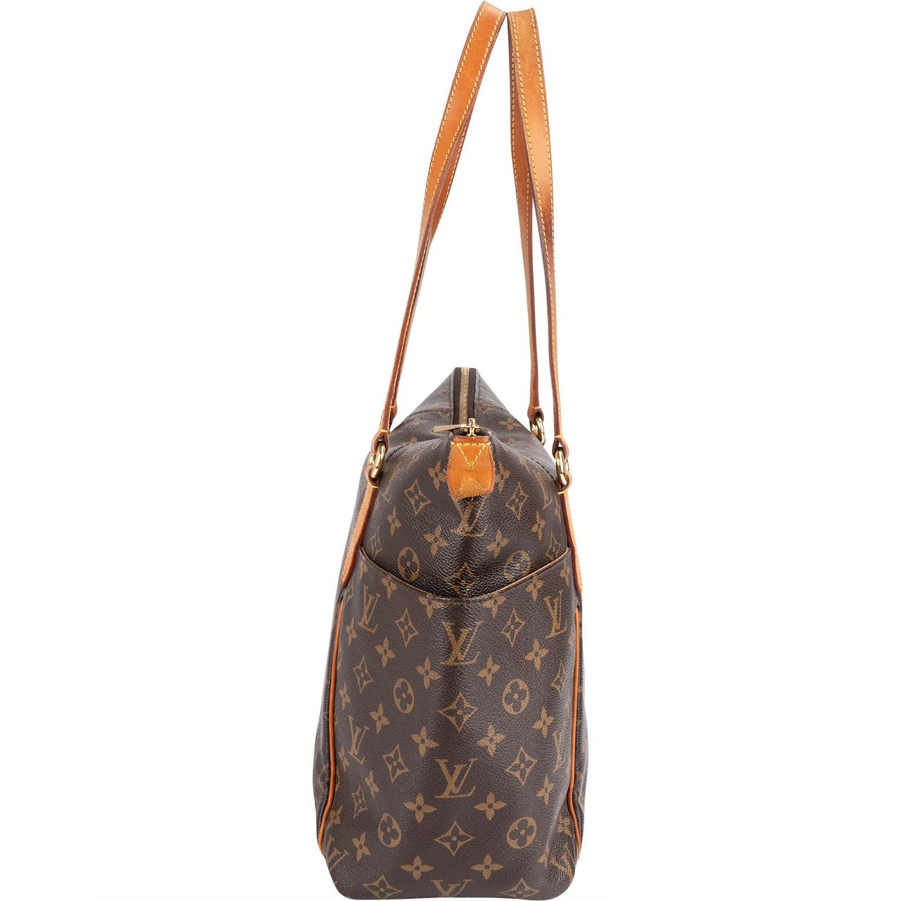 Louis Vuitton Louis Vuitton Monogram Canvas Totally MM Shoulder Bag Bruin