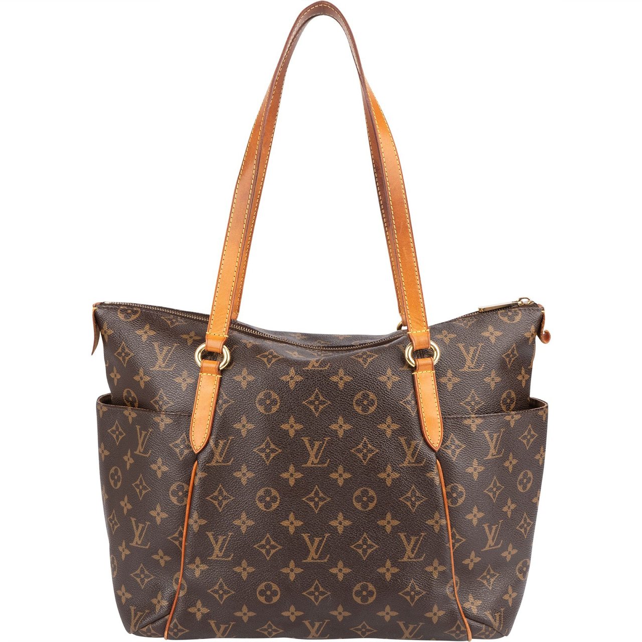 Louis Vuitton Louis Vuitton Monogram Canvas Totally MM Shoulder Bag Bruin