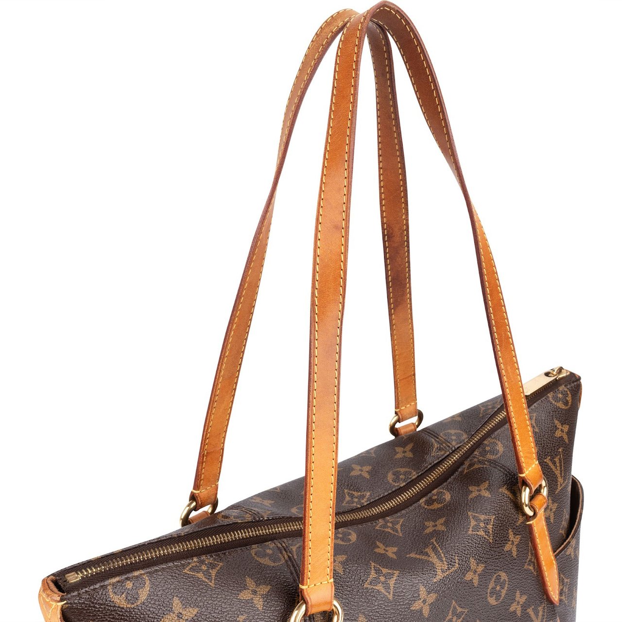Louis Vuitton Louis Vuitton Monogram Canvas Totally MM Shoulder Bag Bruin