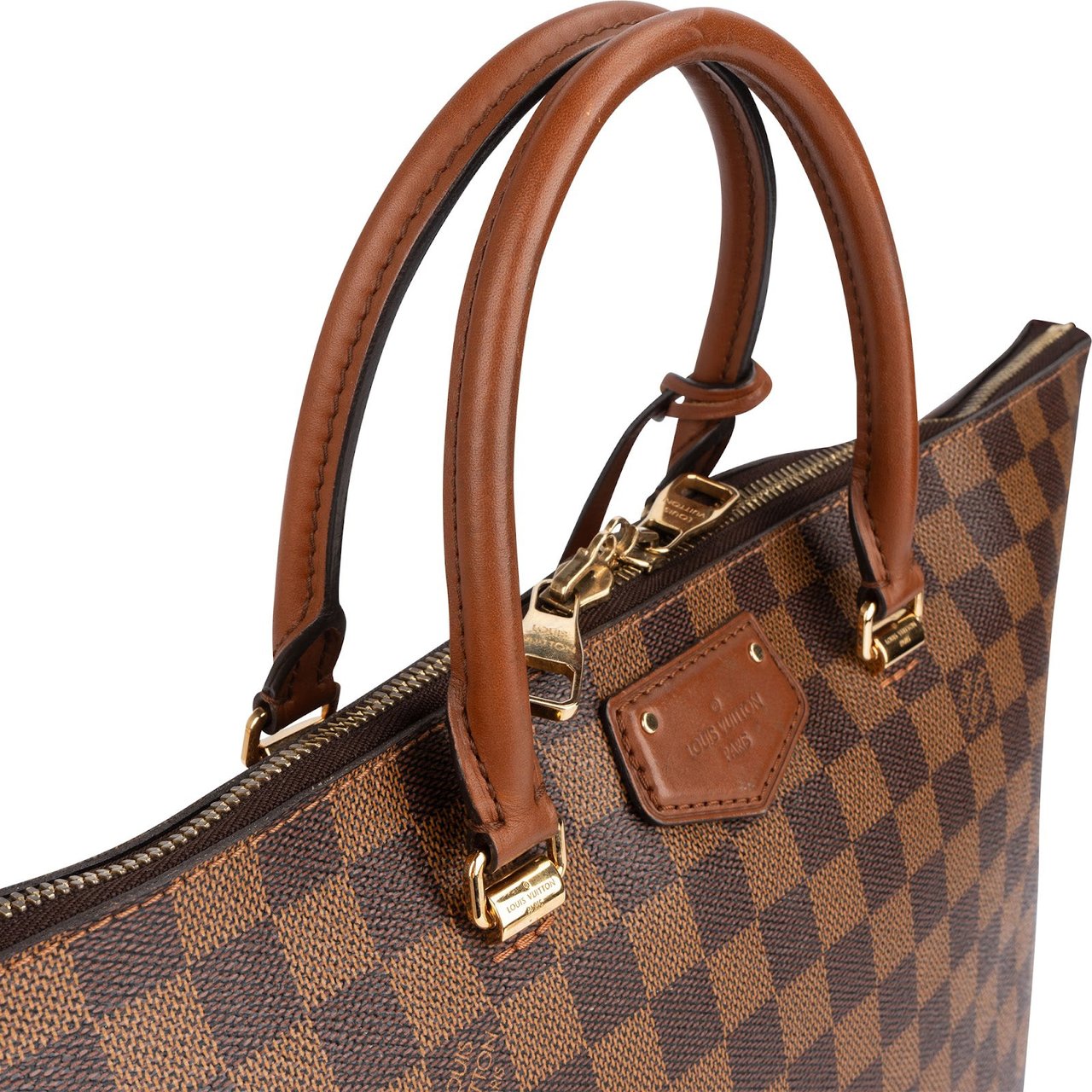 Louis Vuitton Louis Vuitton Monogram Damier Ebene Belmont MM Handbag Bruin