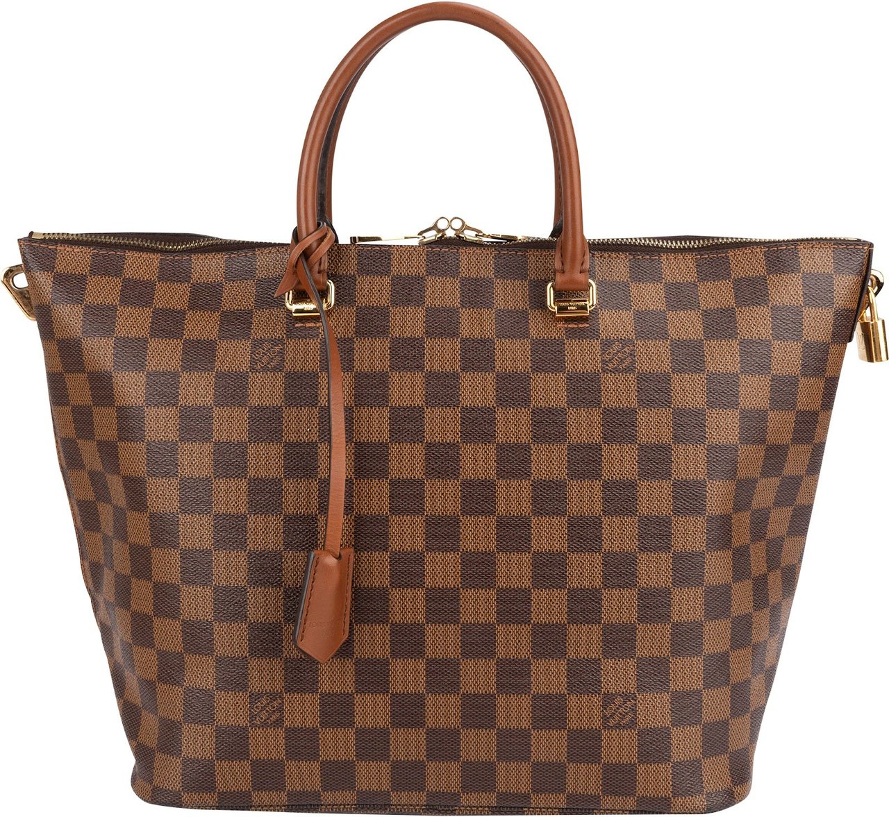 Louis Vuitton Louis Vuitton Monogram Damier Ebene Belmont MM Handbag Bruin