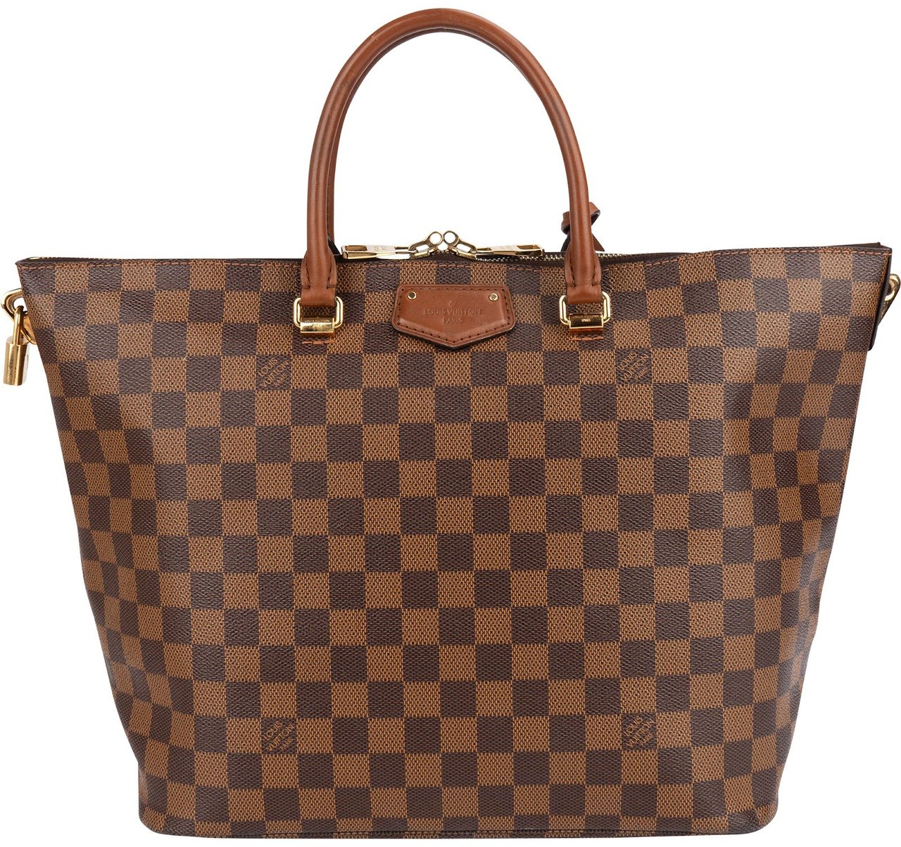 Louis Vuitton Louis Vuitton Monogram Damier Ebene Belmont MM Handbag Bruin