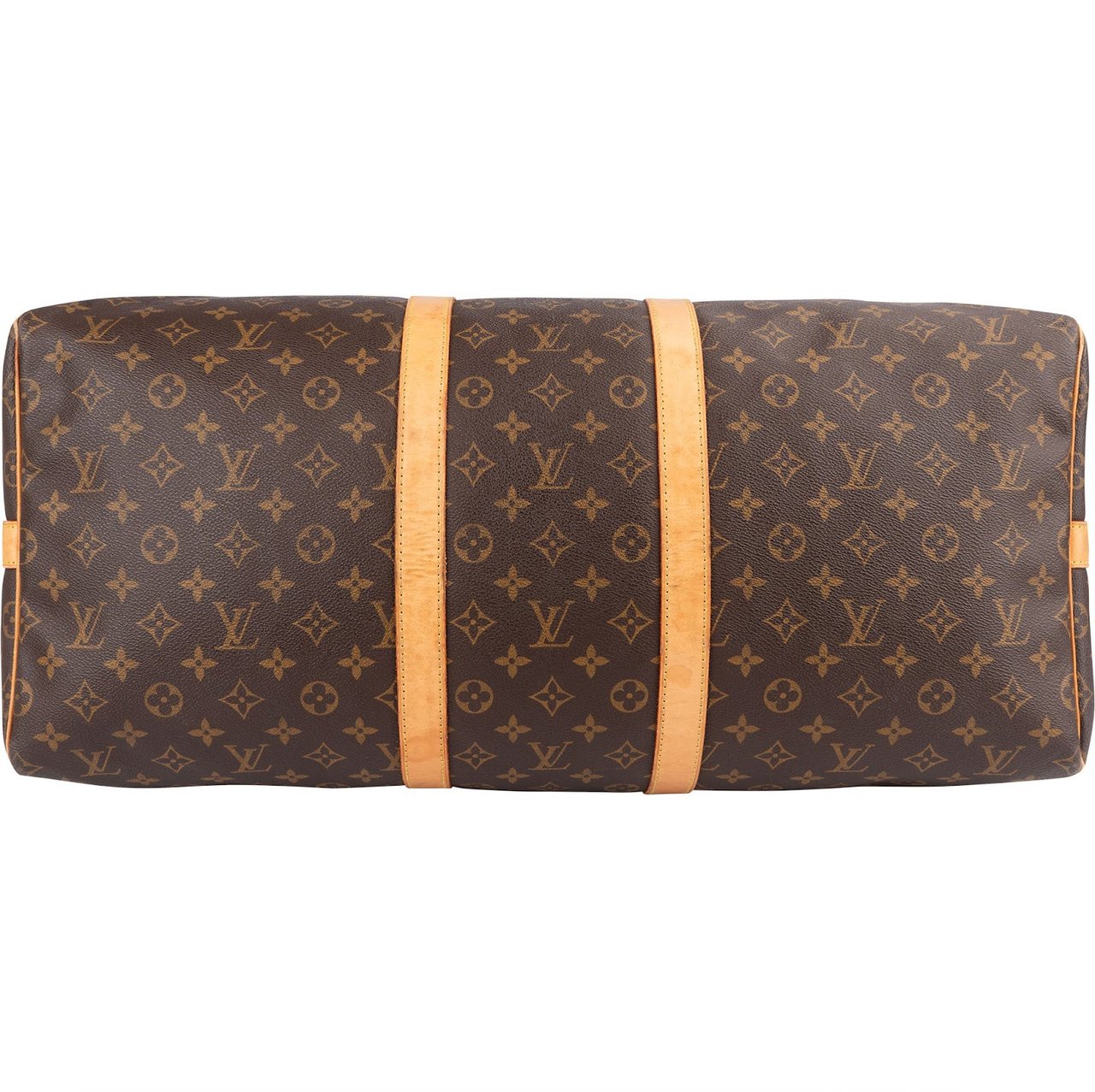 Louis Vuitton Louis Vuitton Monogram Canvas Keepall 55 Bandoulière Travel Bag Bruin