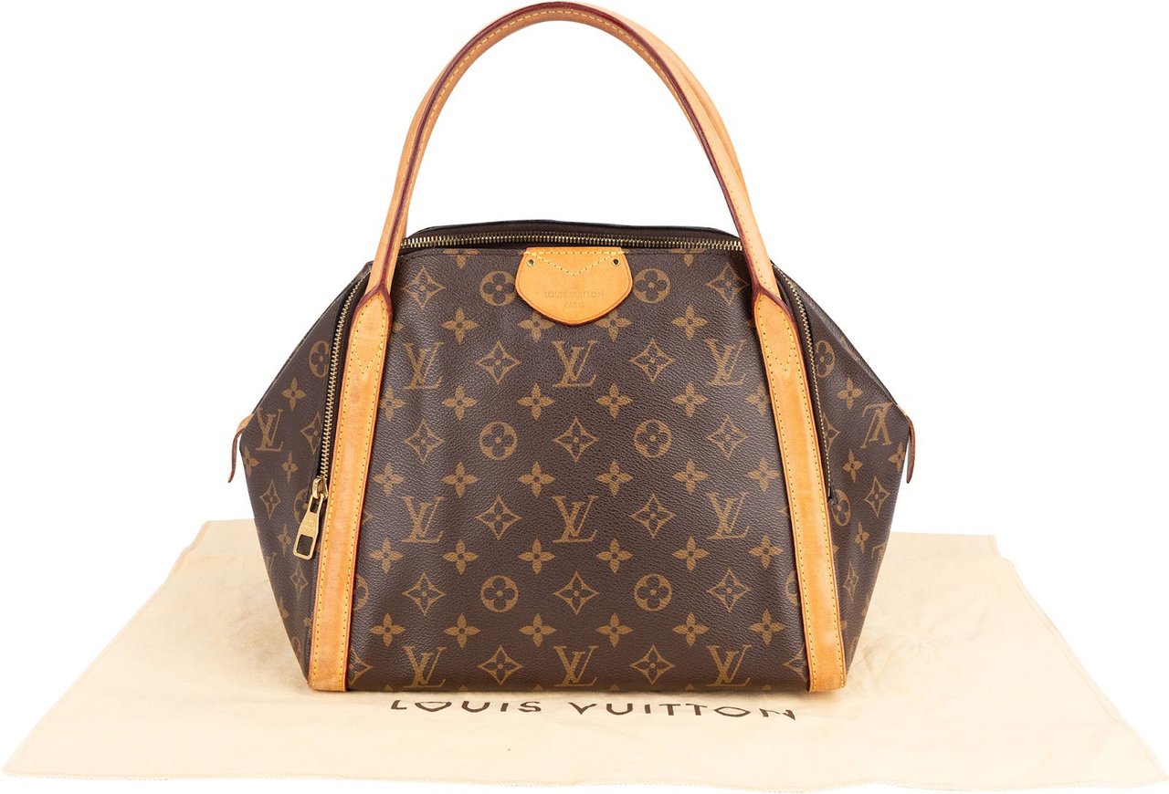 Louis Vuitton Louis Vuitton Monogram Canvas Marais MM Handbag Bruin