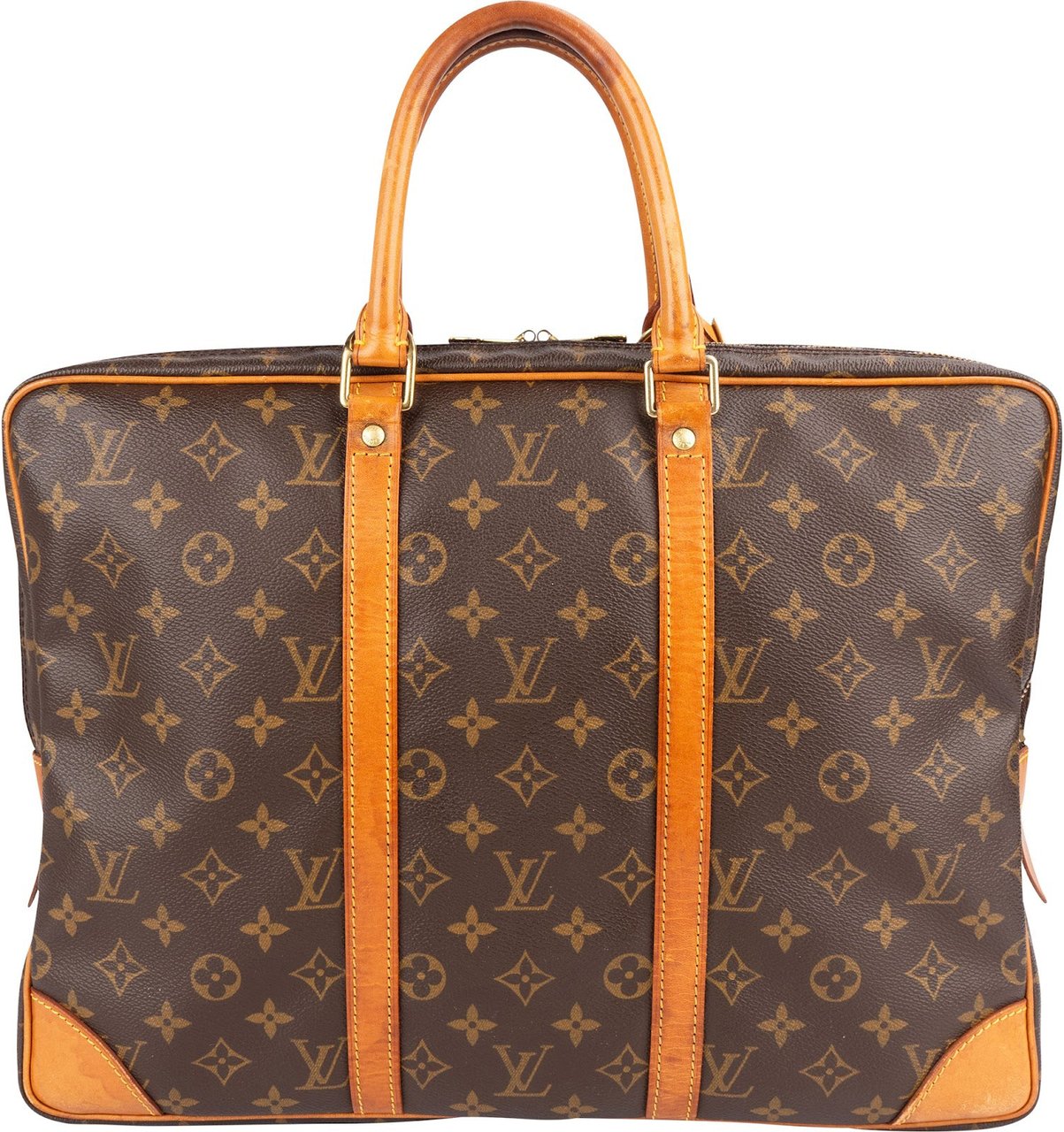 Louis Vuitton Louis Vuitton Monogram Canvas Porte-Documents Voyage Handbag Bruin