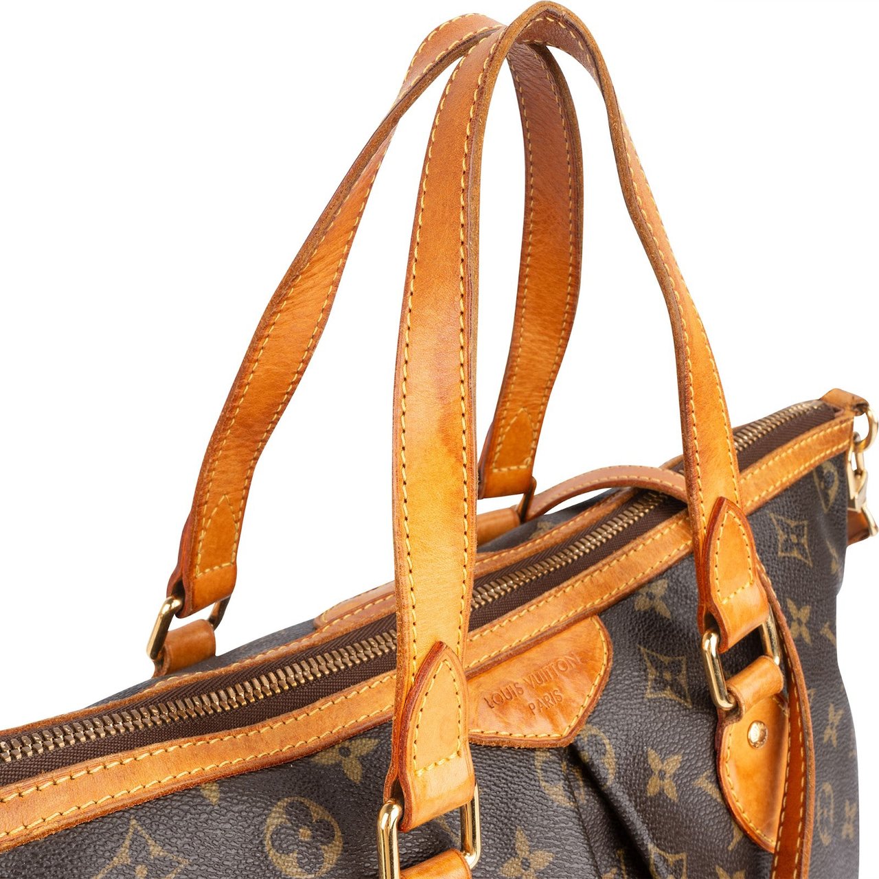 Louis Vuitton Louis Vuitton Monogram Canvas Palermo PM Handbag Bruin