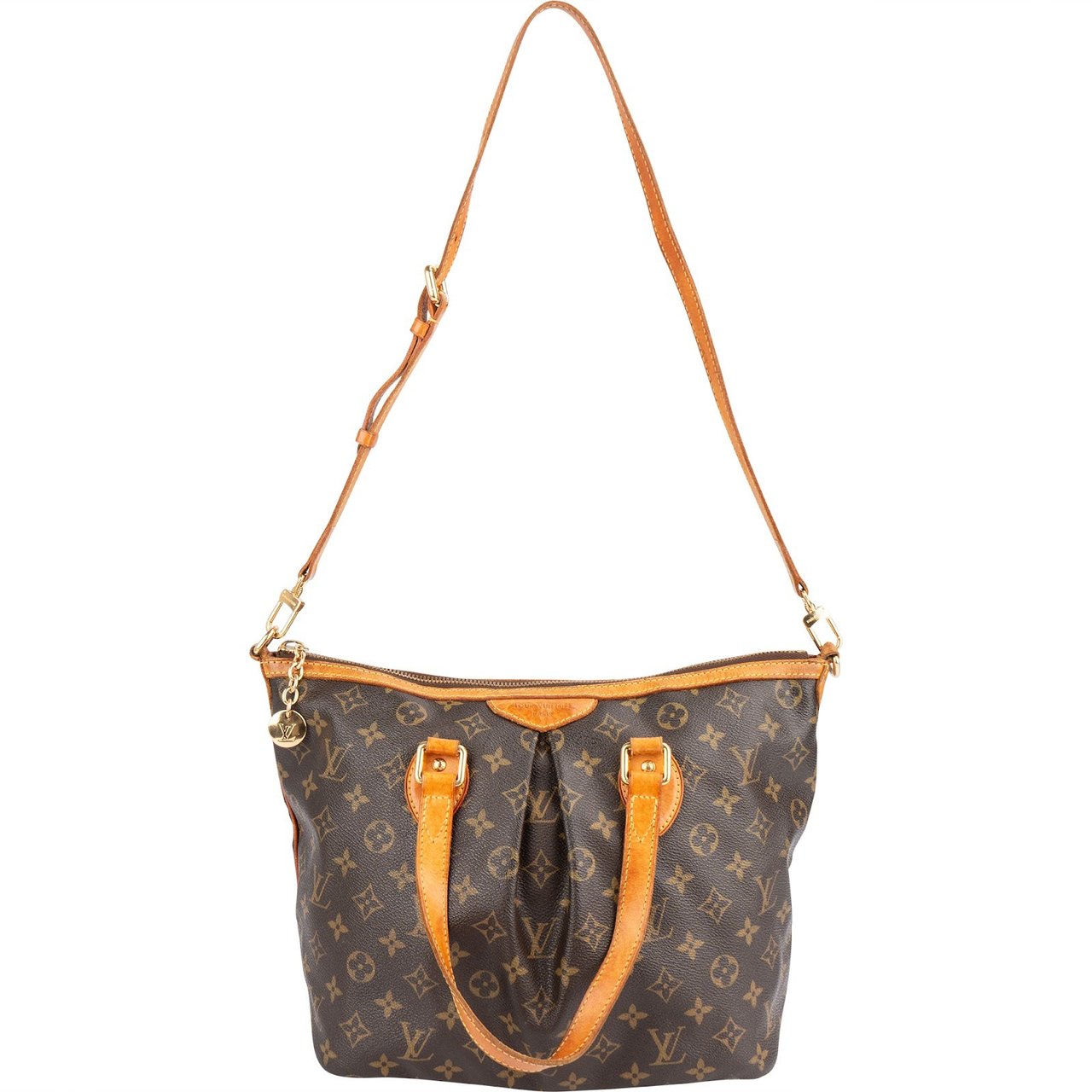 Louis Vuitton Louis Vuitton Monogram Canvas Palermo PM Handbag Bruin