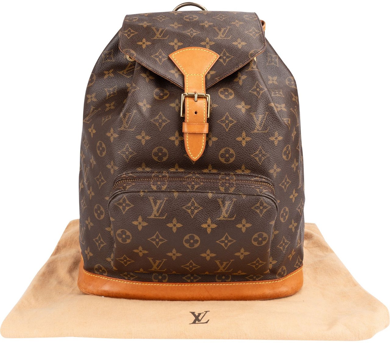 Louis Vuitton Louis Vuitton Monogram Canvas Montsouris GM Backpack Bruin