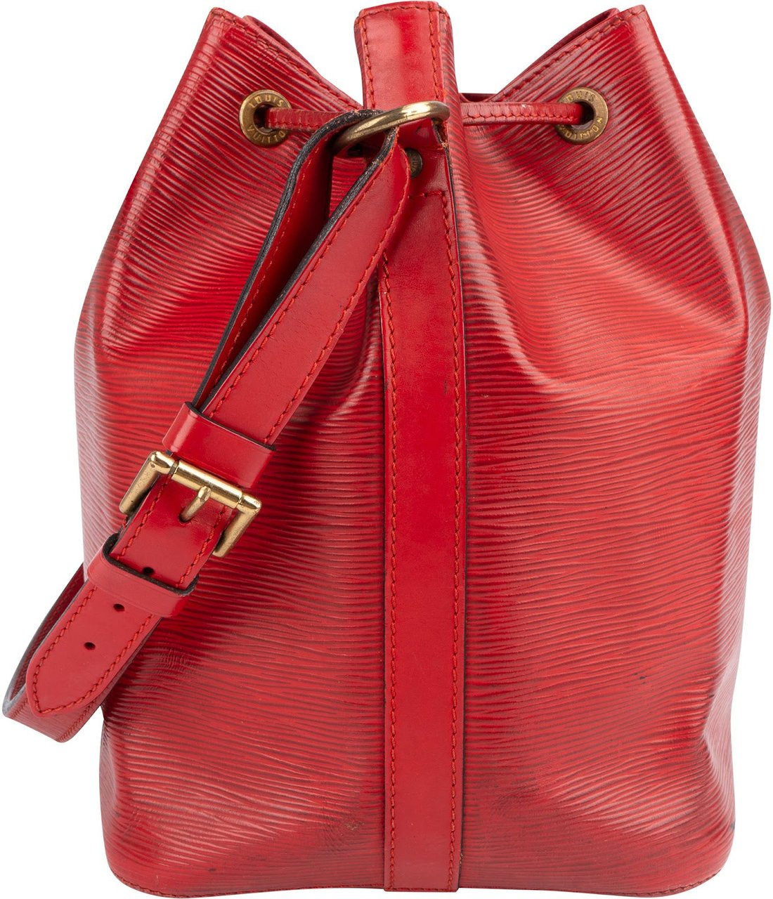 Louis Vuitton Louis Vuitton Red Epi Leather Sac Noé Petit Shoulder Bag Rood