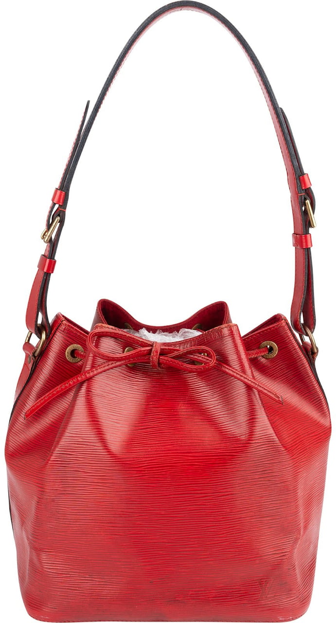 Louis Vuitton Louis Vuitton Red Epi Leather Sac Noé Petit Shoulder Bag Rood