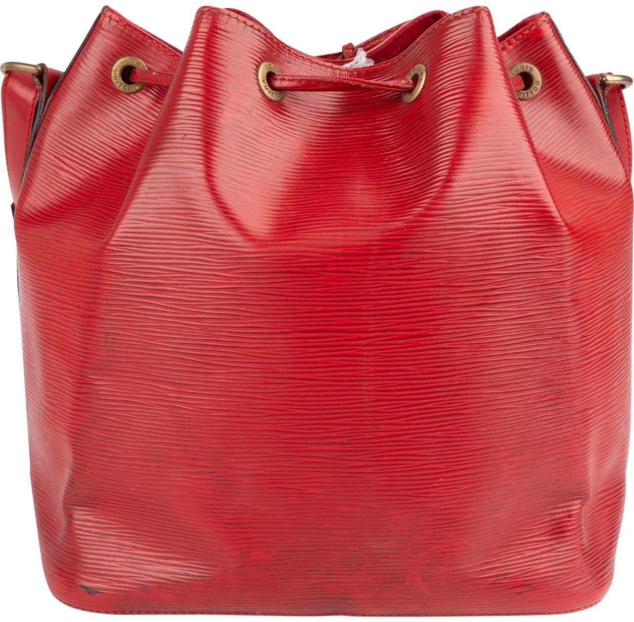 Louis Vuitton Louis Vuitton Red Epi Leather Sac Noé Petit Shoulder Bag Rood