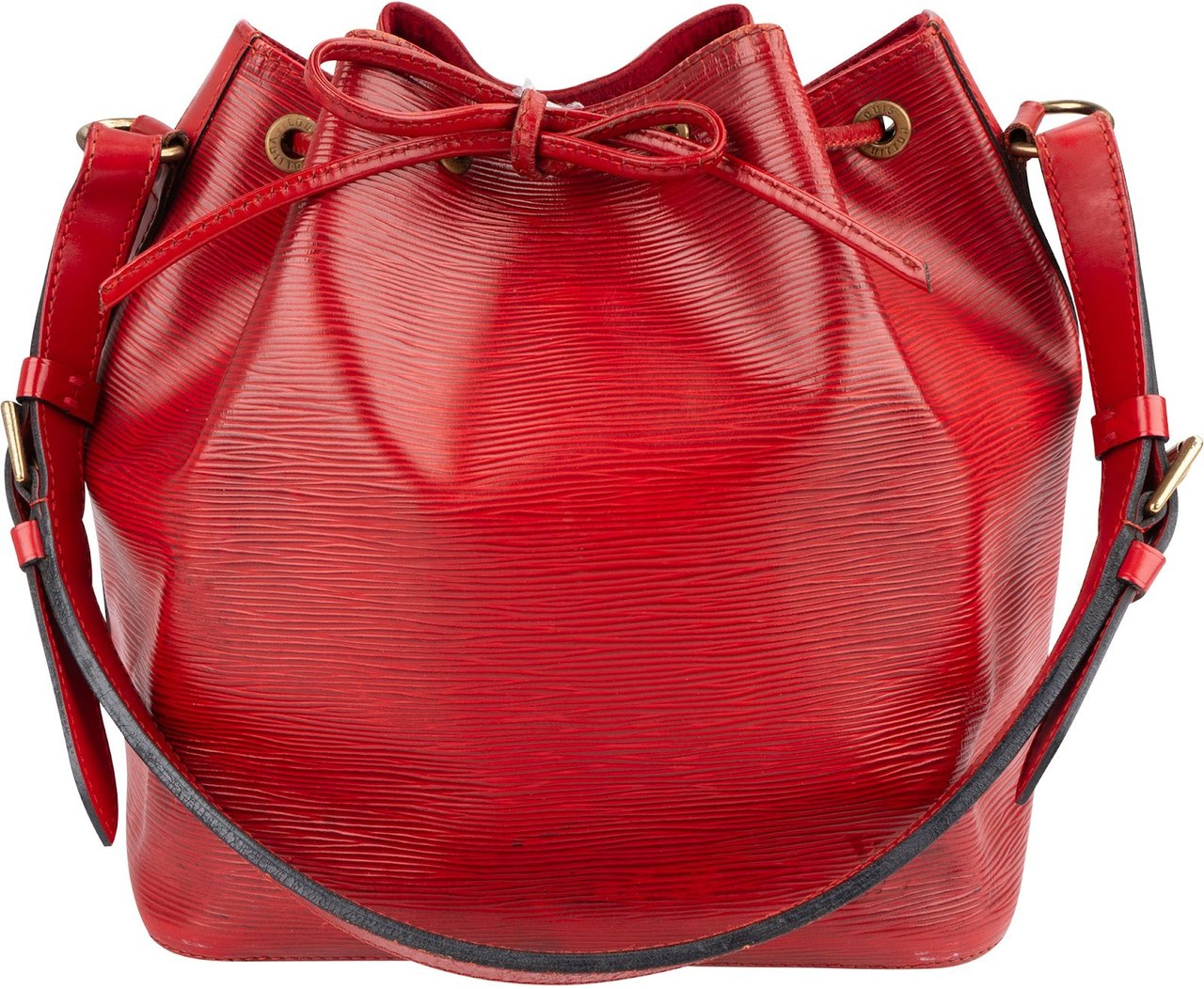 Louis Vuitton Louis Vuitton Red Epi Leather Sac Noé Petit Shoulder Bag Rood