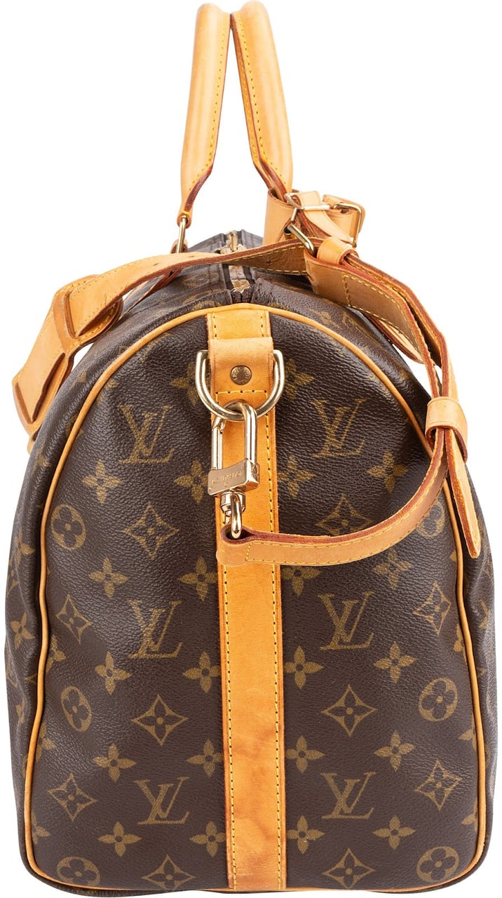 Louis Vuitton Louis Vuitton Monogram Canvas Keepall 45 Bandoulière Travel Bag Bruin